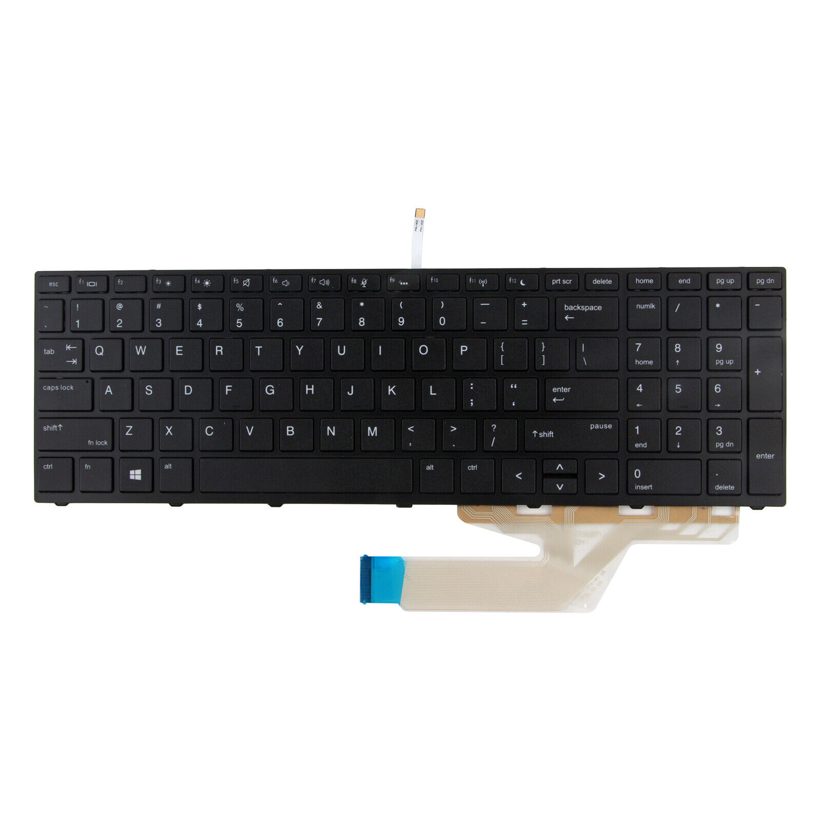 US Keyboard Backlit For HP Probook 450 G5 455 G5 470 G5 650 G4 650 G5 925741-001