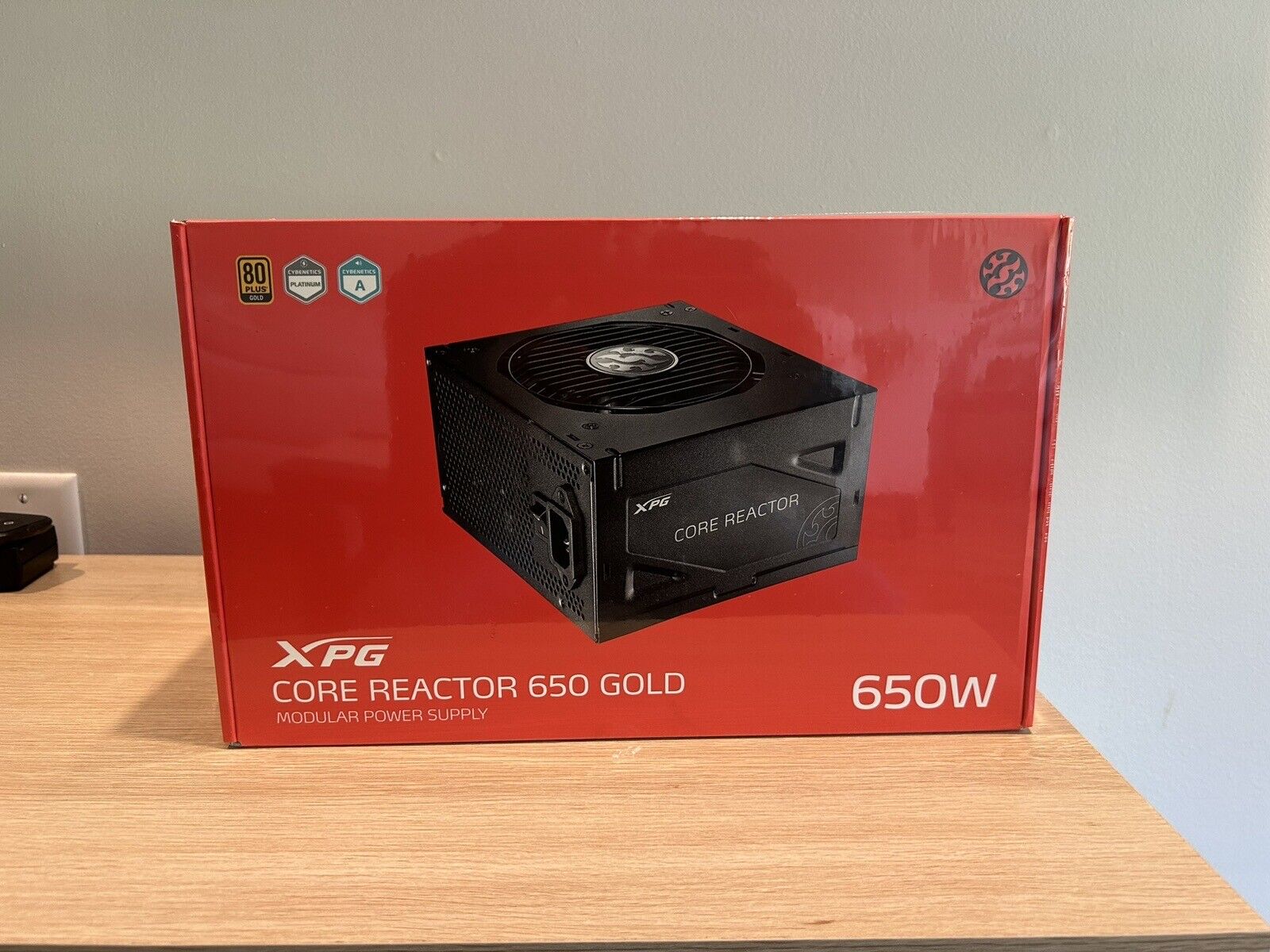 XPG Core Reactor 650 650 W 80+ Gold Certified Fully Modular ATX Power Supply 