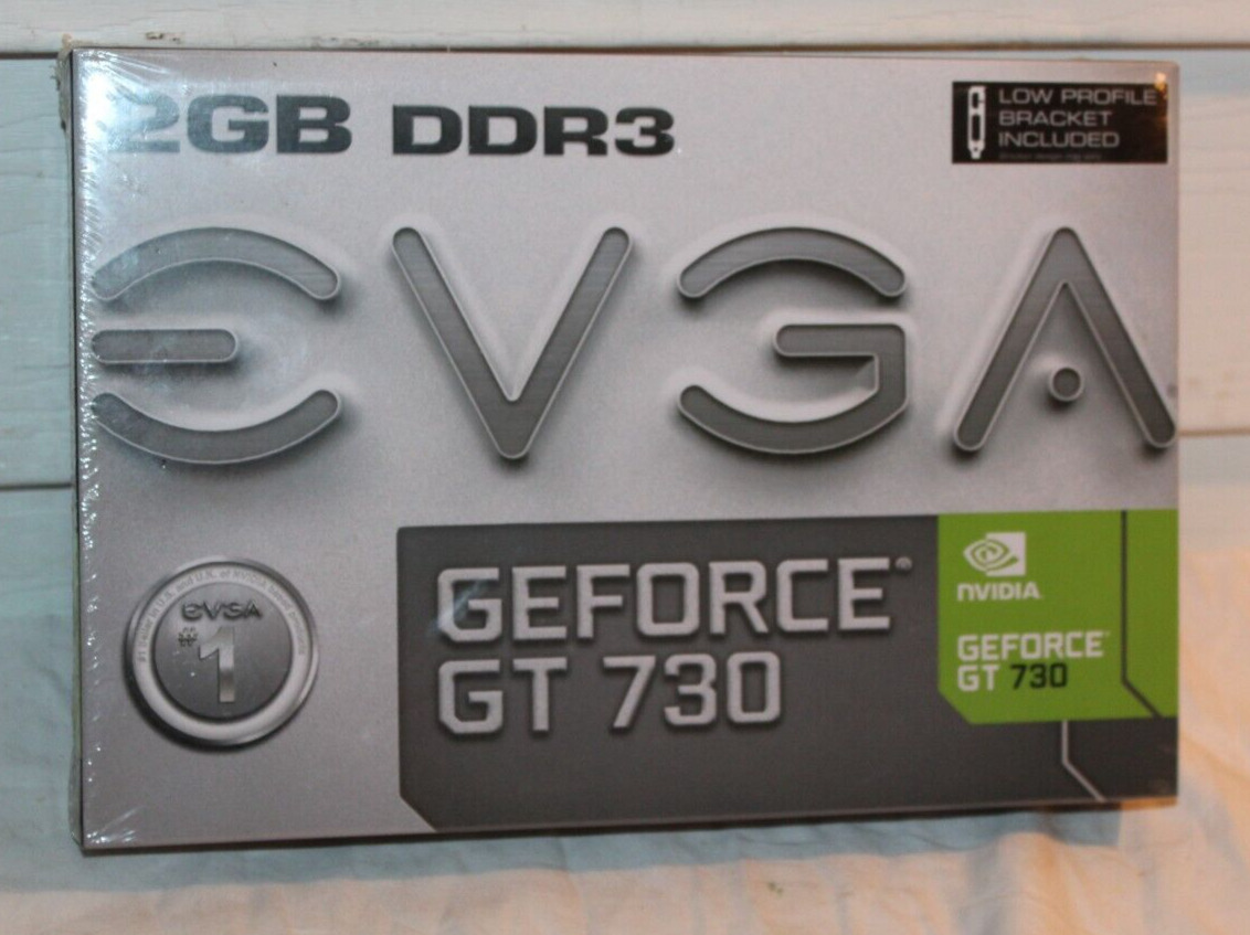 New Sealed EVGA Geforce GT 730 2GB DDR3