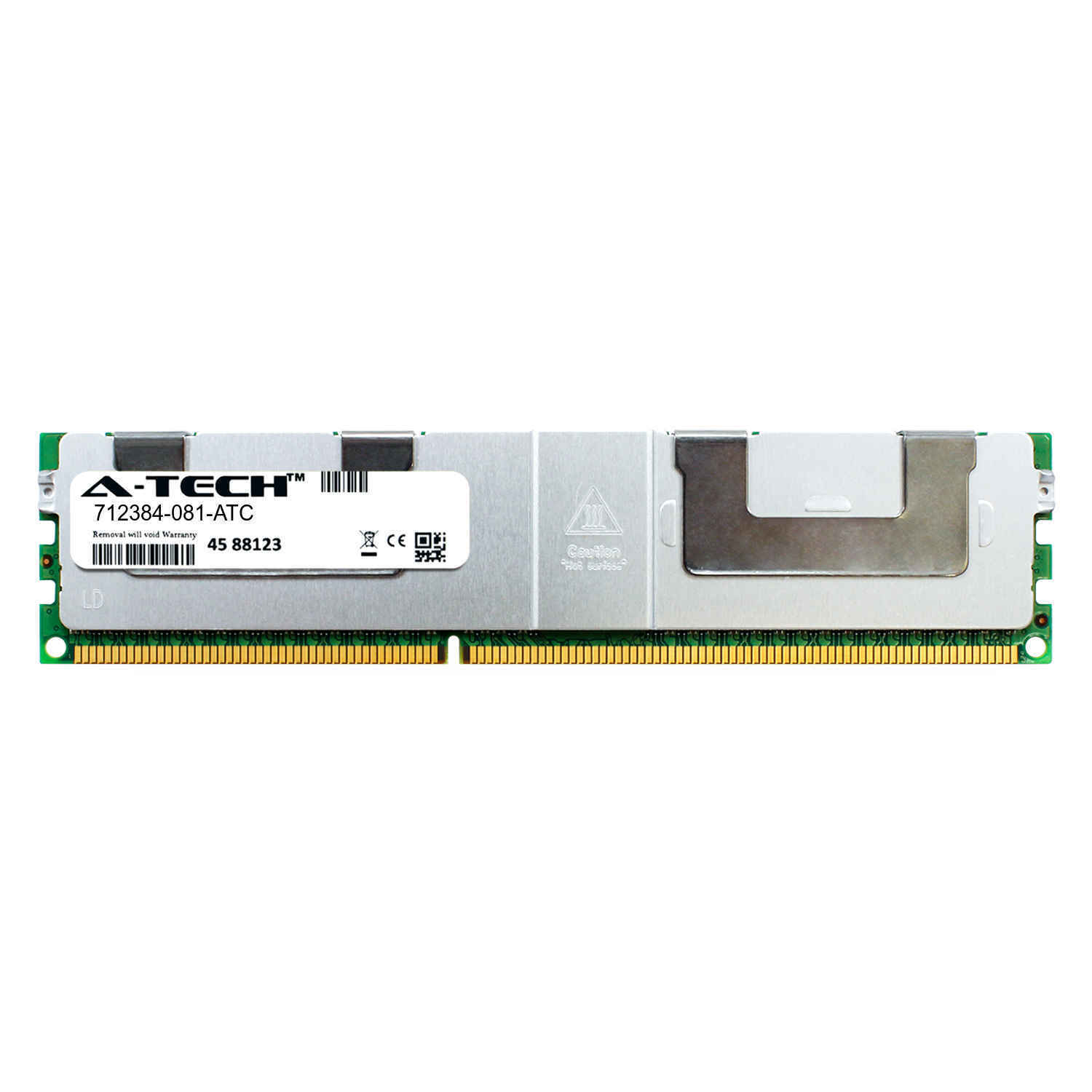 32GB DDR3 PC3-14900L 1866MHz LRDIMM (HP 712384-081 Equivalent) Server Memory RAM