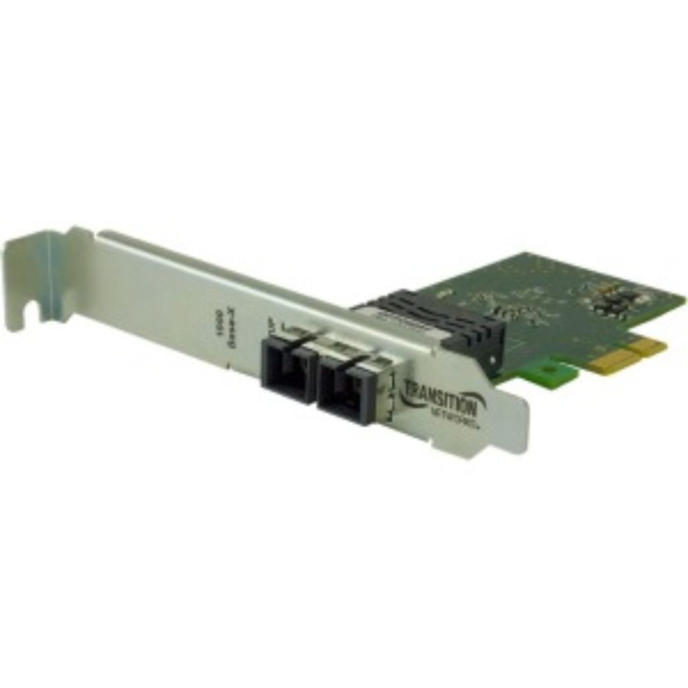 Transition Networks N-GXE-LC-02 Gigabit Ethernet Card - PCIe 2.1x1