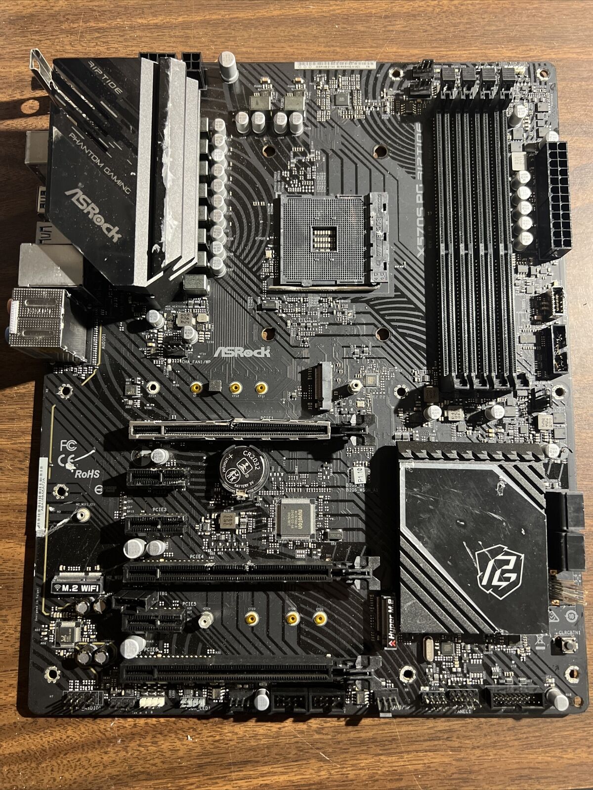 For Parts Not Working Asrock X570SPG RIPTIDE Mb