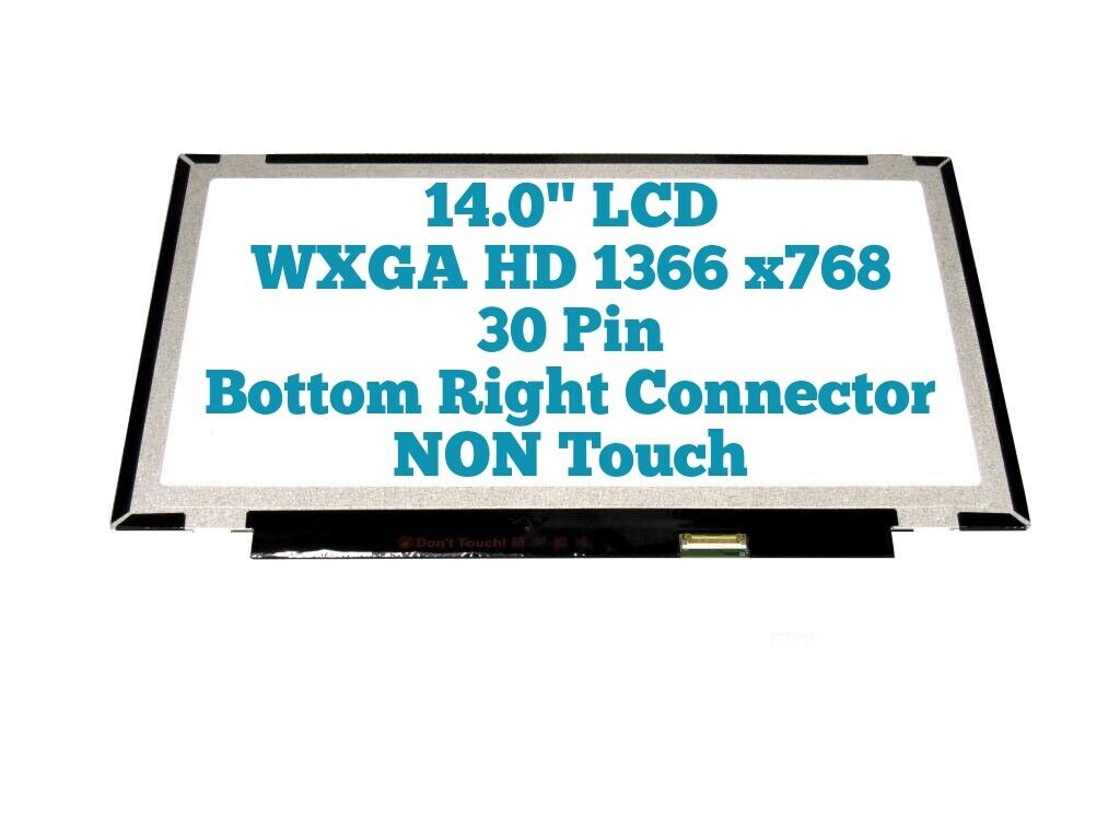 HP 840 G1 Samsung LTN140AT29-301 LED LCD Screen 14 WXGA eDP Laptop Display