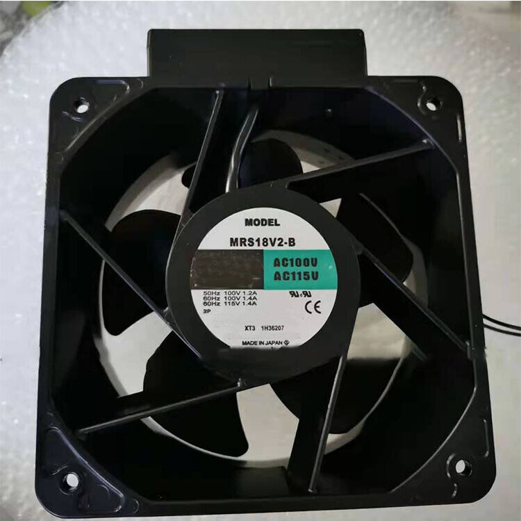 For ORIX MRS18V2-B AC 100/115V 180*180*90MM 2 wire Metal Cooling fan