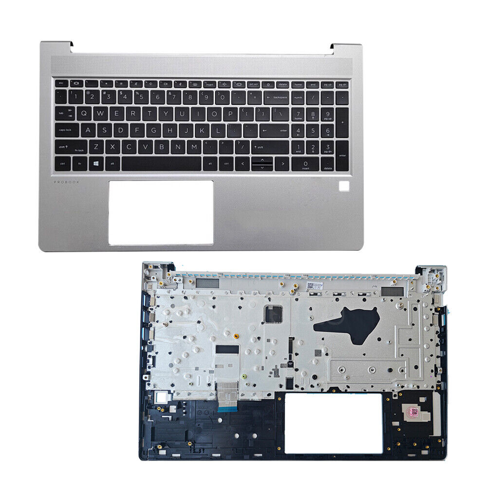 New For HP Probook 450 455 G9 Palmrest With Backlit Keyboard N01933-001 Sliver