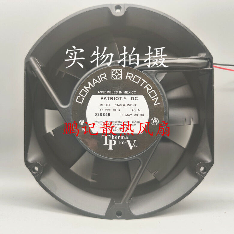 Qty:1pc high-end cooling fan PQ48S4HNDNX DC 48V .46A 170*150*50MM 