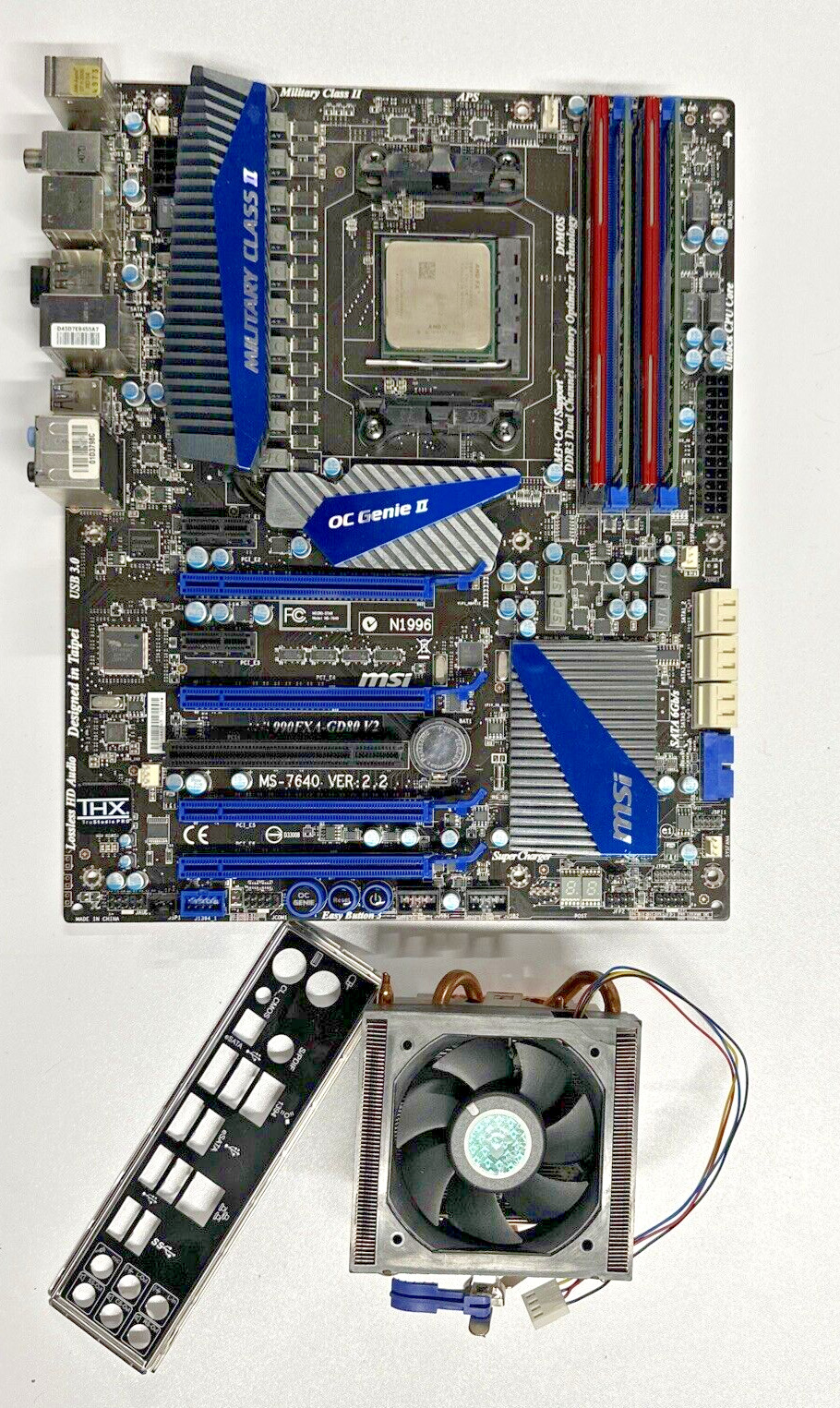MSI 990FXA-GD80 V2 ATX Motherboard w/ AMD FX8150 8-Core CPU & 32GB DDR3 1600 RAM