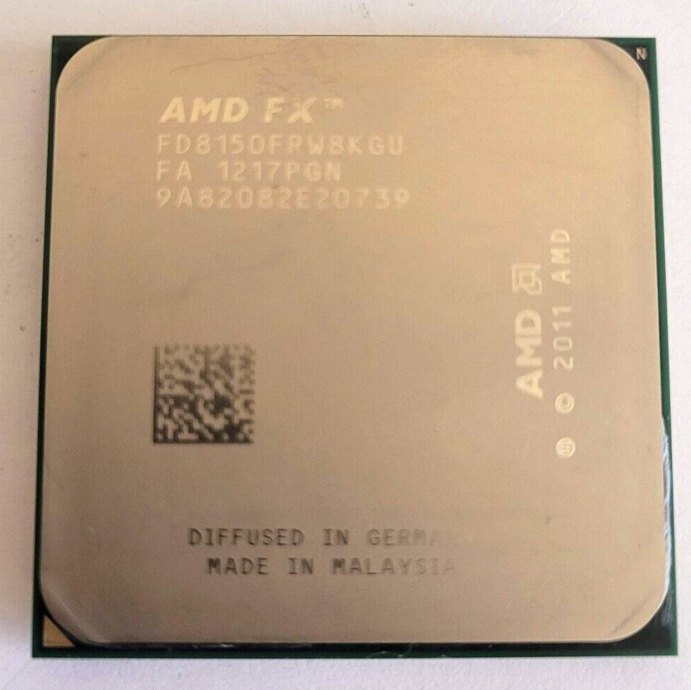 AMD FX-Series FX 8150 3.6GHz AM3 Desktop CPU Processor FD8150FRW8KGU