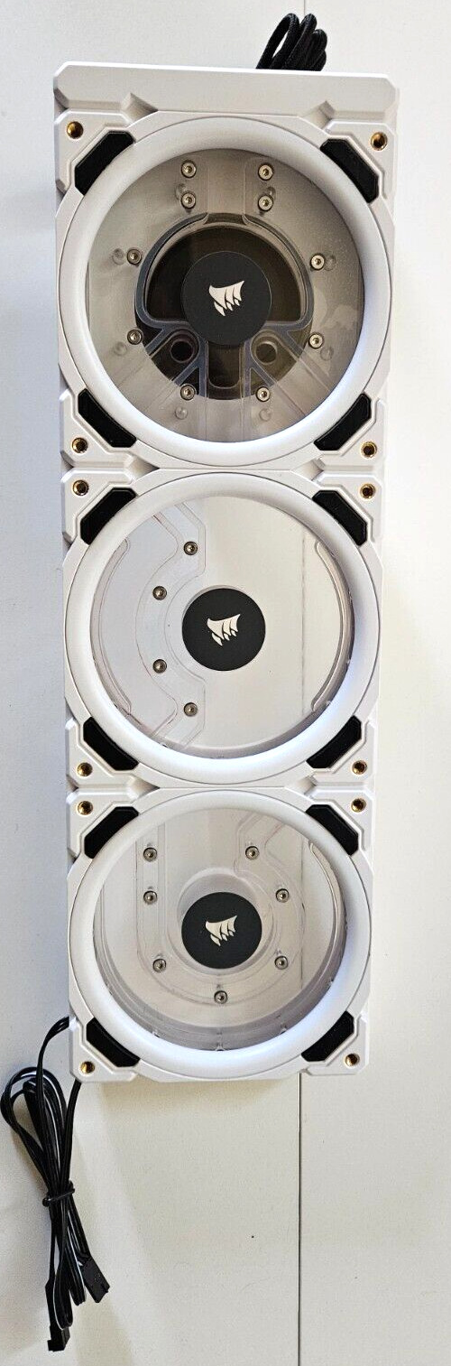 CORSAIR Hydro X Series XD7 RGB Pump/Reservoir Combo 360mm White