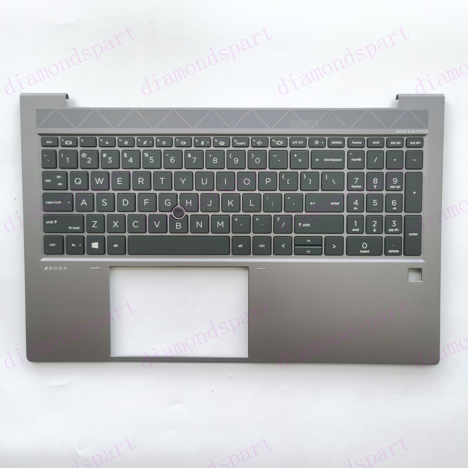 New For HP ZBook Firefly 15 G7 G8 Palmrest Backlit Keyboard Cover US M35847-001