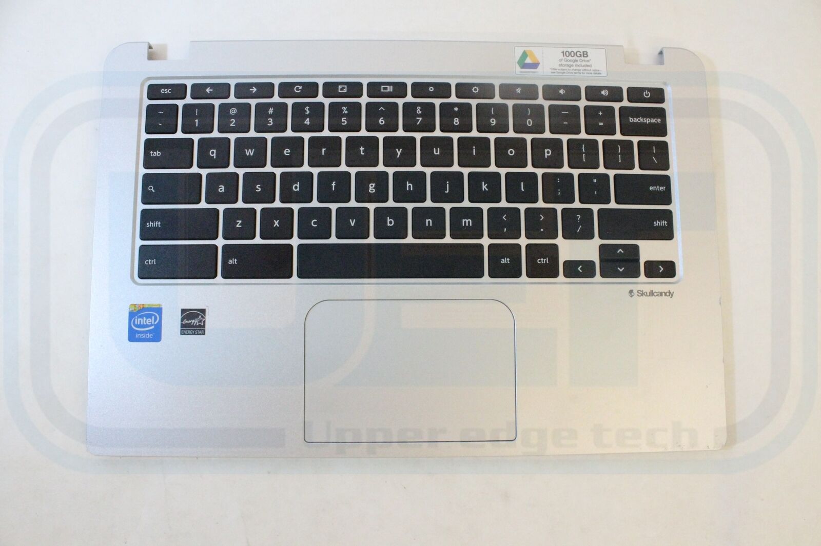 Toshiba Chromebook CB35-B3330 Laptop Palmrest A000380170 Silver Grade B Tested