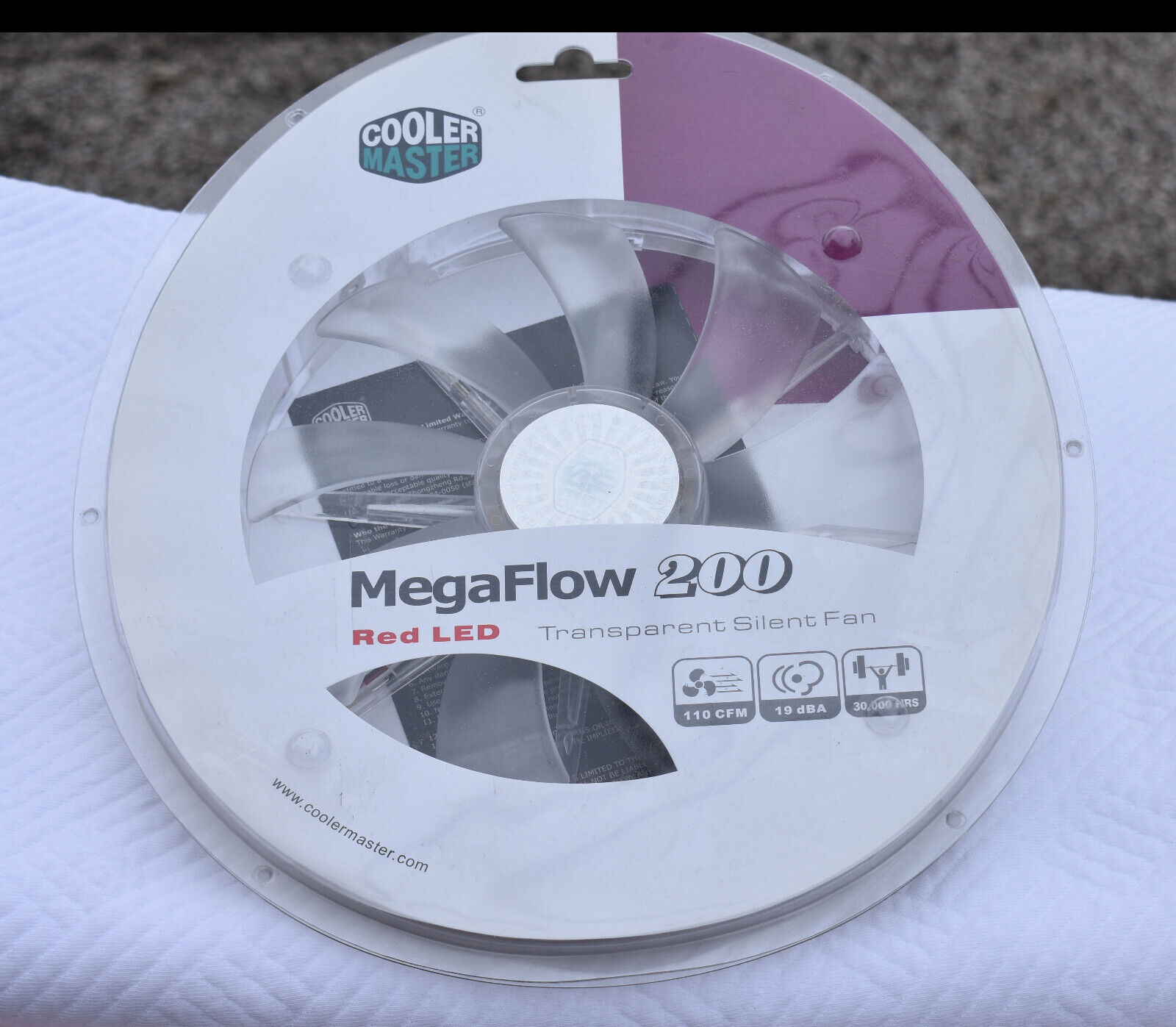 Cooler Master Megaflow 200 Red LED