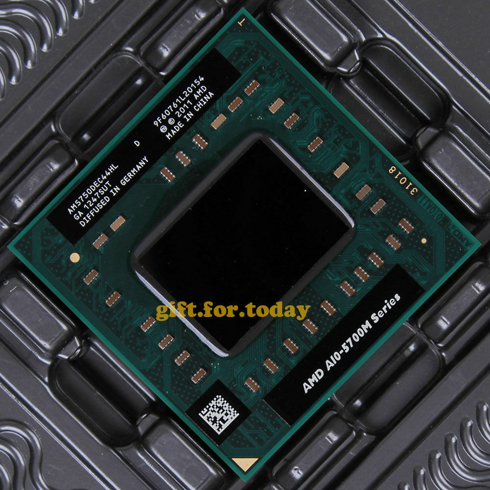 AMD A10-5750M 2.5 Ghz Quad-Core AM5750DEC44HL socket FS1 CPU Processor