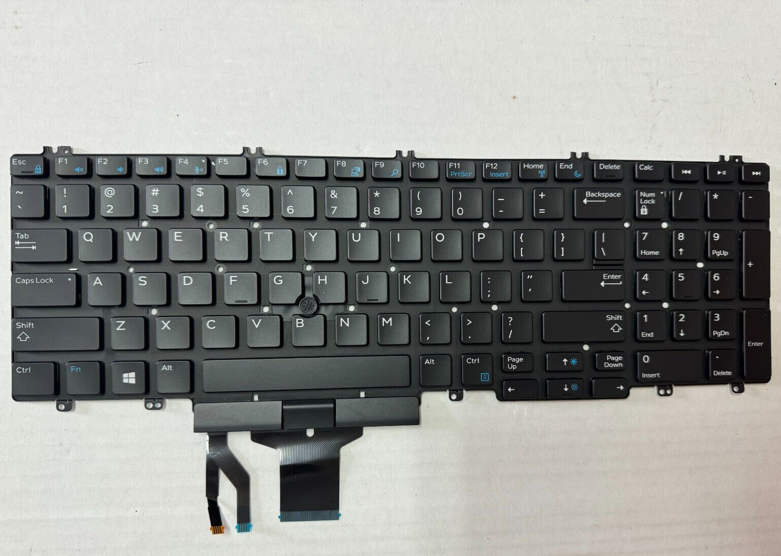 New Genuine Dell Precision 7730 7530 US Keyboard P/N- 0NMVF 00NMVF
