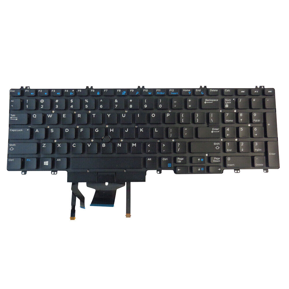 Dell Precision 7530 7540 7730 7740 Backlit Laptop Keyboard 266YW