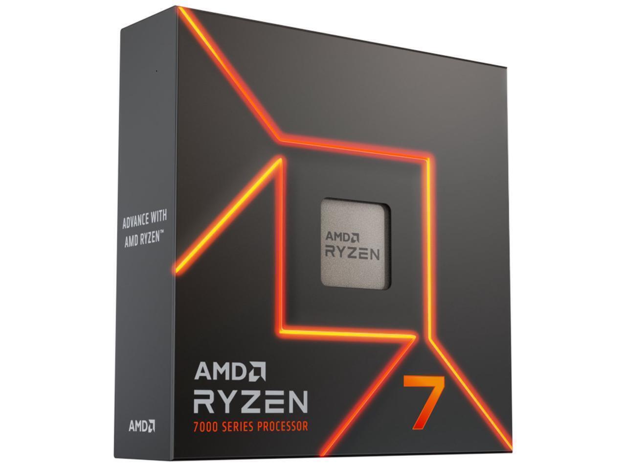 AMD Ryzen 7 7700 Processor (5.3 GHz, 8 Cores, Socket AM5) Boxed -...