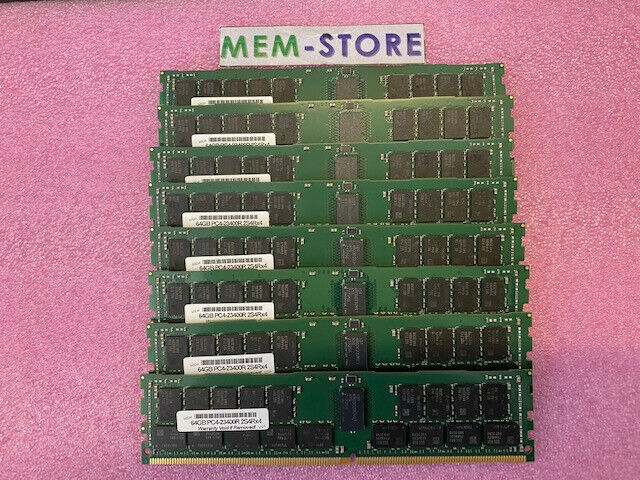1TB 16x64GB DDR4-2933MHz PC4-23400 3DS (TSV) Registered ECC Memory for servers 