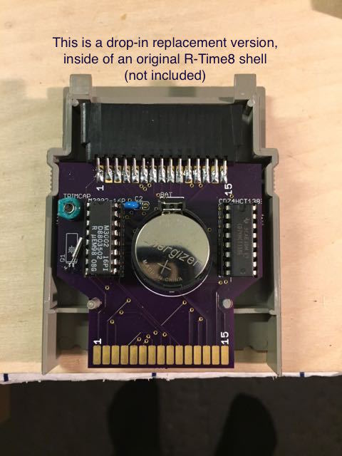 Atari 800/XL/XE ICD R-Time8 DROP IN Replacement