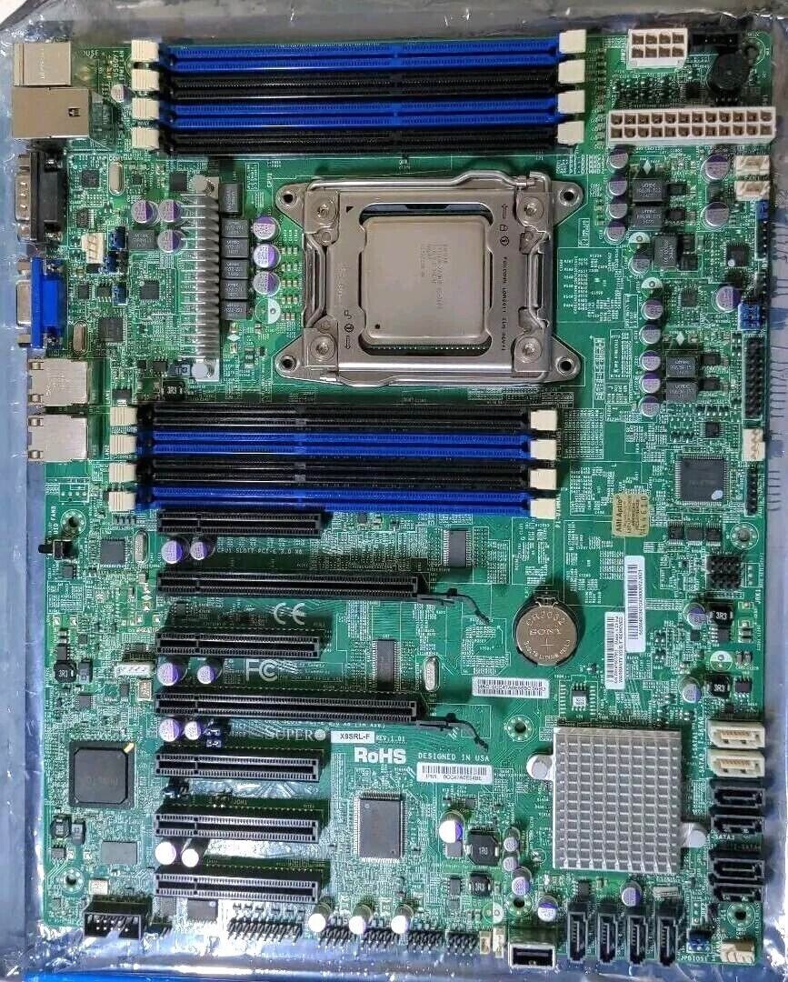 Supermicro X9SRL-F, LGA 2011, Intel Motherboard