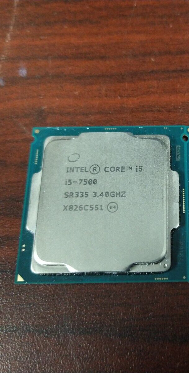 Intel Core i5-7500 SR335, 3.40GHz Socket 1151, Quad Core Desktop CPU #95
