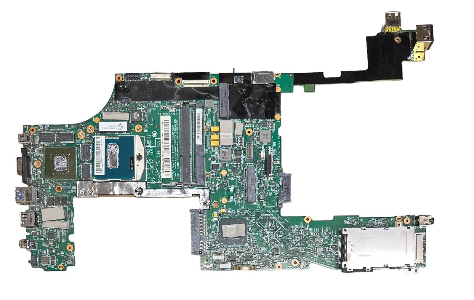 OEM Lenovo ThinkPad W530 15.6 Genuine Intel Socket 989 Motherboard 04X1511 AS IS
