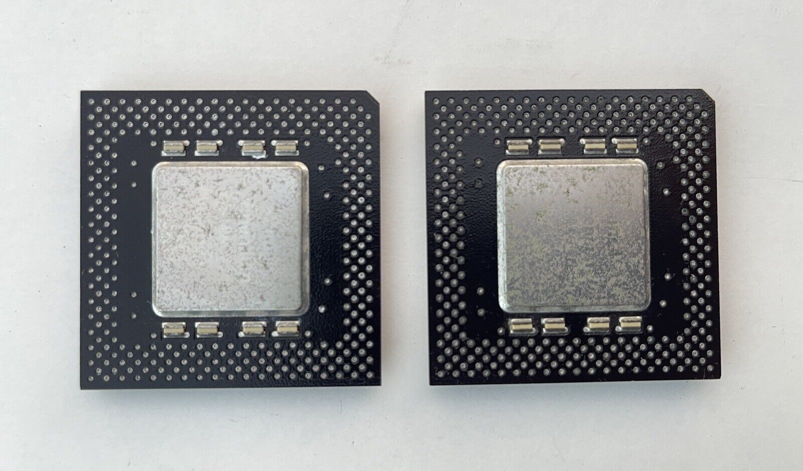 Vintage Processors CPU - Intel Pentium MMX 266 and MMX 200.Used.No tested.