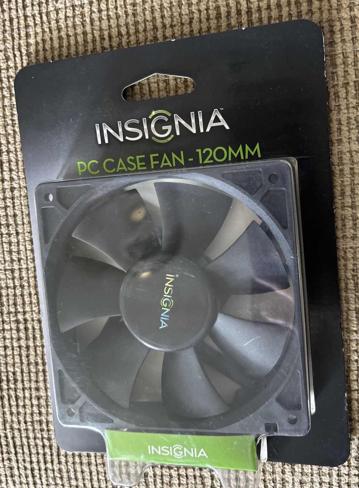 Insignia Pc Case Fan - 120MM Sealed With Mounting Screws 60,000 Hours 12VDC