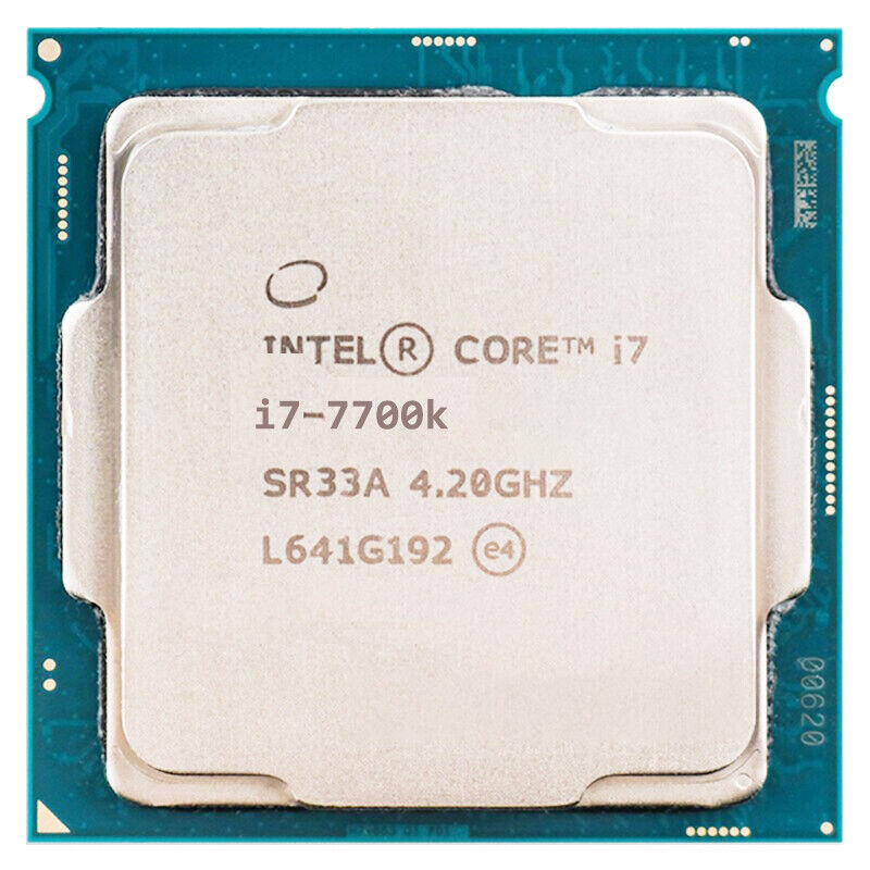 Intel Core i7 7700K Processor 8M Cache, up to 4.50 GHz Quad Core i7-7700K CPU