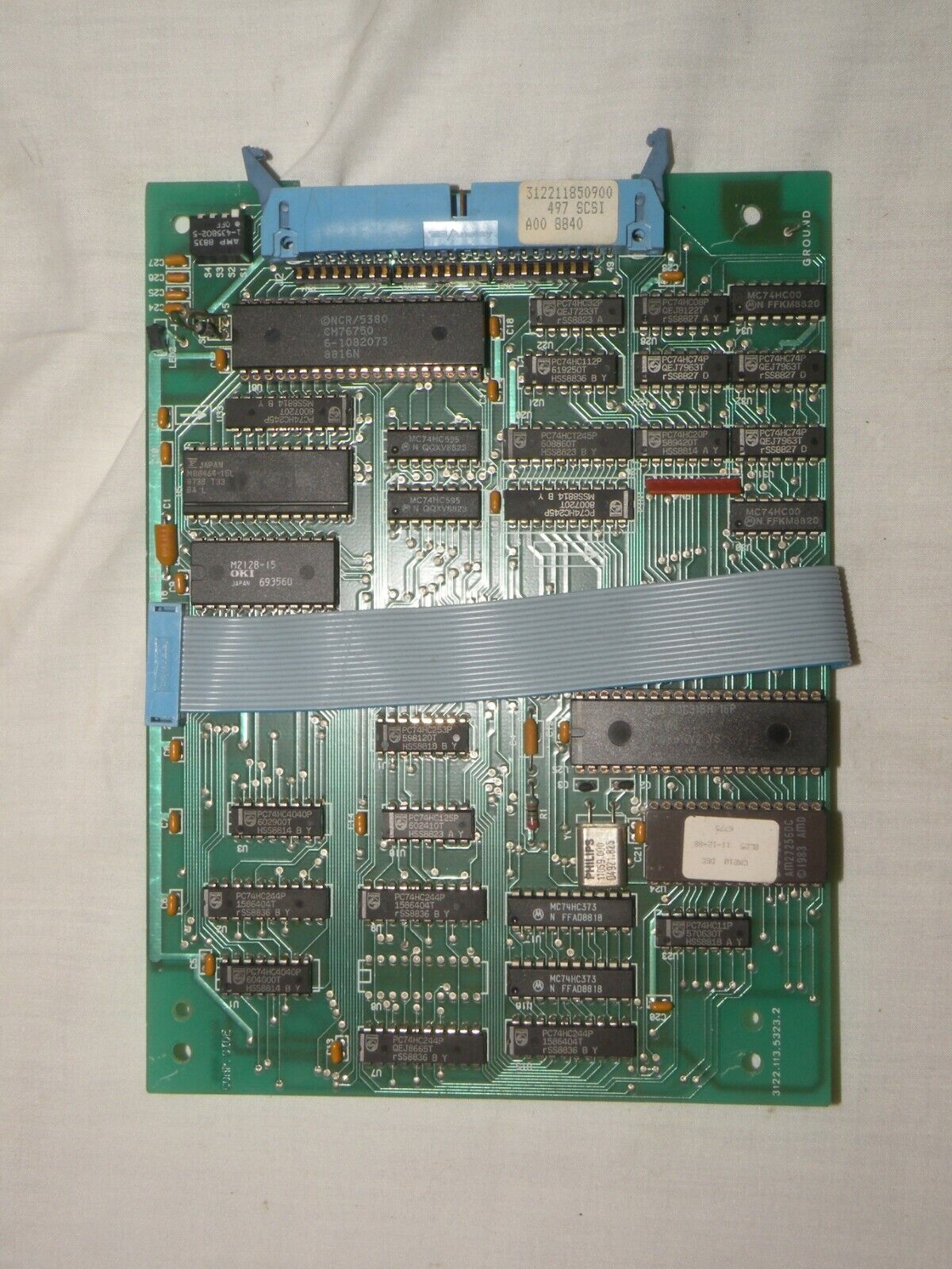 VINTAGE SCSI ADAPTER BOARD FOR USE IN DEC VAXSTATION 3100 & MICROVAX 3100 