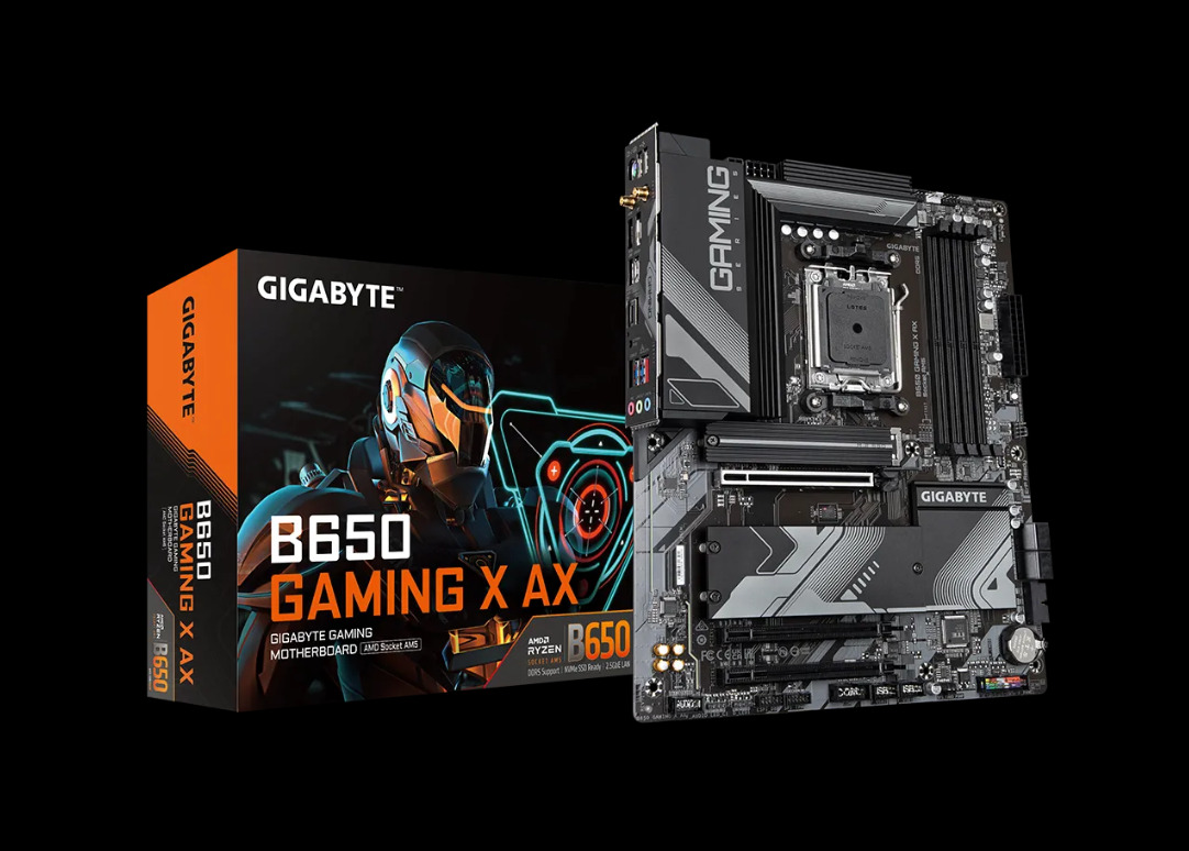 UPDATED BIOS GIGABYTE B650 GAMING X AX (rev 1.3) Ryzen AMD AM5 ATX Motherboard