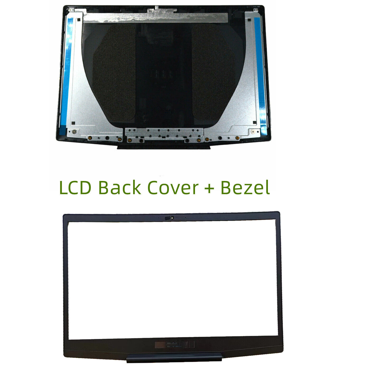 LCD Back Cover Blue Logo 747KP LCD Front Bezel For Dell G3 15 3590 0747KP 07MD2F
