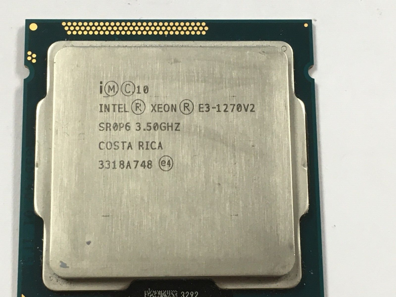 Intel Xeon  E3-1270V2  / SR0P6   3.50GHz 8-MB 4-Core CPU LGA 1155