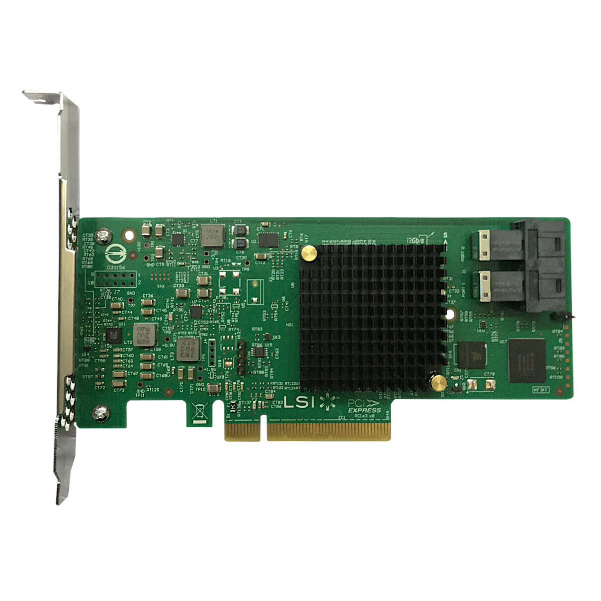 LSI SAS 9300-8i 8-Port PCIe SAS Non-RAID Host Bus Adapter 12GBPS AOC-S3008L-L8e