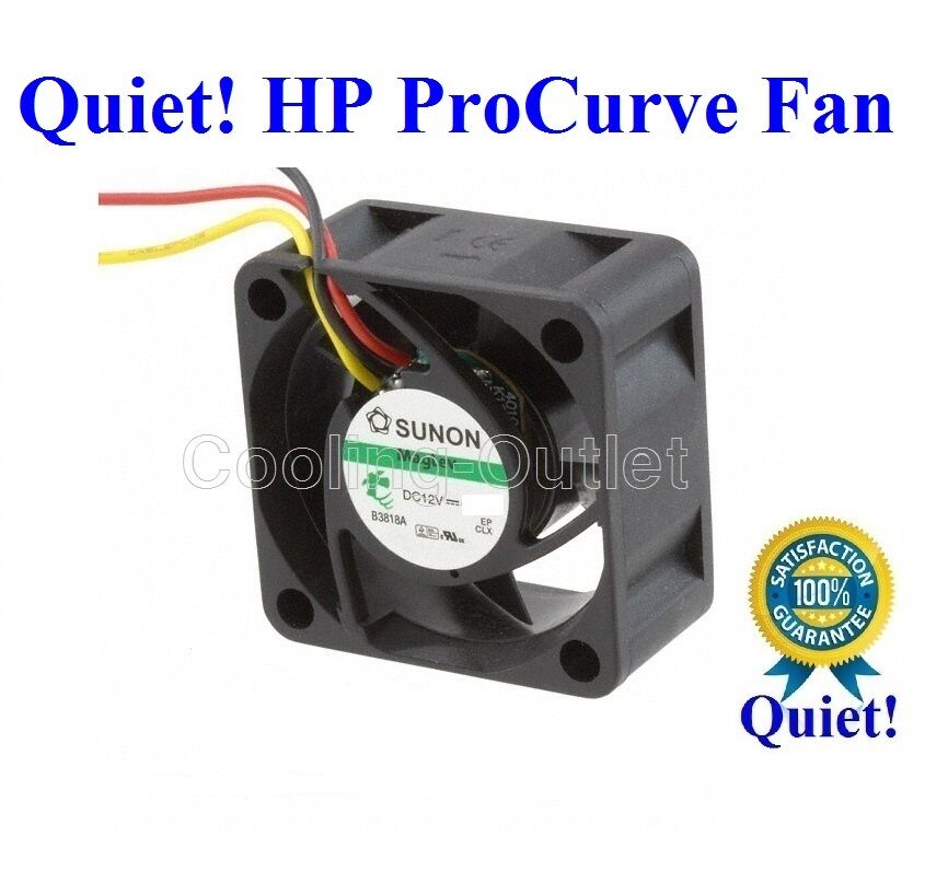 1x Quiet Replacement Fan for HP ProCurve 2824 2848 (P/N J4903A J4904A)