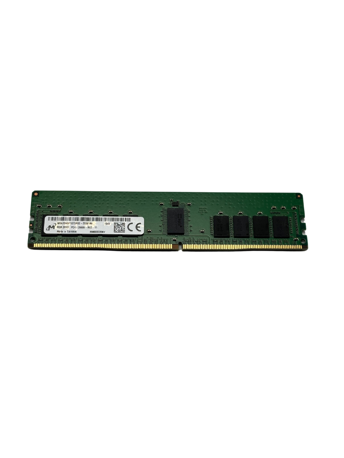 Micron MTA18ASF1G72PDZ-2G6F1 8GB 2Rx8 PC4-2666V Memory Module zxgf