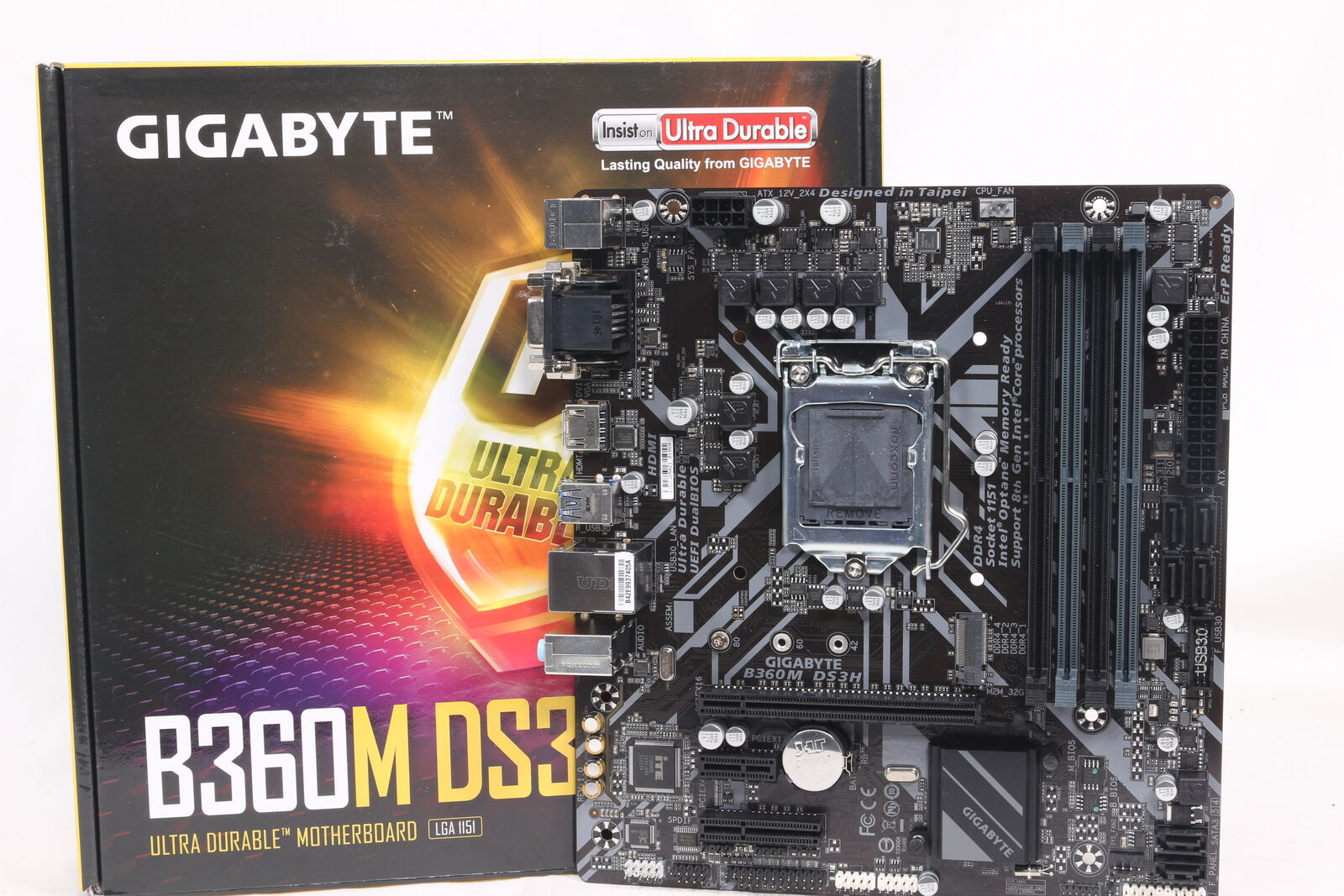 GIGABYTE B360M DS3H Micro ATX Motherboard [LGA 1151]  [DDR4]