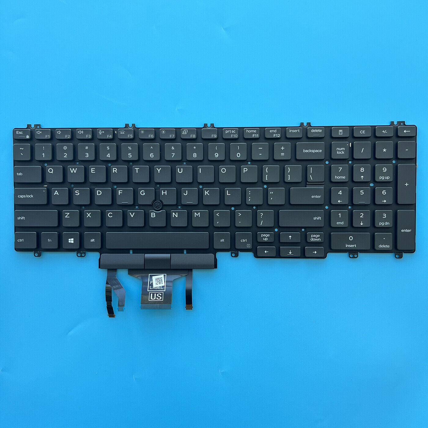 New Backlit keyboard For Dell Latitude 5500 5501 5510 5511 Pointer 0MMH7V