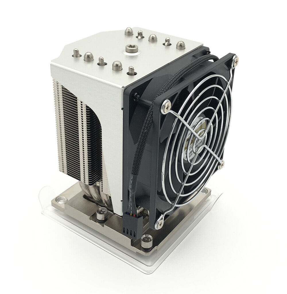 CPU Cooler Fan for Intel xeon Bronze/Gold Silver/Platinum LGA3647 SQU 4U 225W