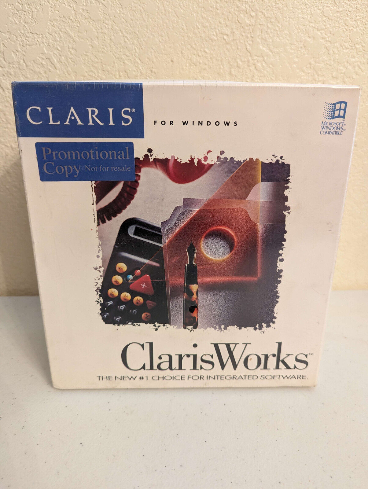 Vintage ClarisWorks for Windows 1993 Brand New in Shrink Wrap