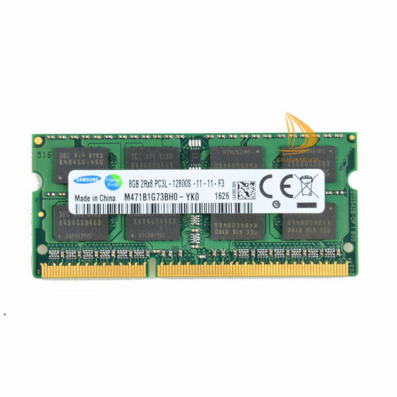 LOT Samsung 8GB 2RX8 PC3L-12800 DDR3-1600Mhz 1.35V Laptop Memeory RAM SODIMM &LL
