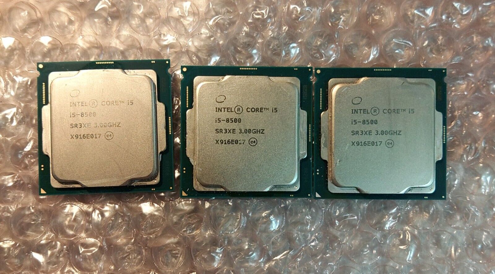Lot of 3: i5-8500 3.00 GHz 6 Core CPU Processors