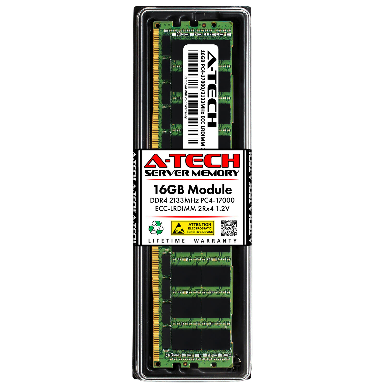16GB DDR4 PC4-17000L LRDIMM Hynix HMA42GL7MFR4N-TF Equivalent Server Memory RAM
