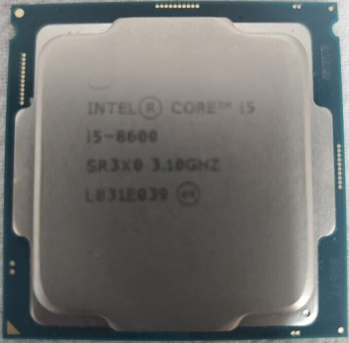 Intel 6 Core i5-8600 3.1GHZ Desktop Processor SR3X0