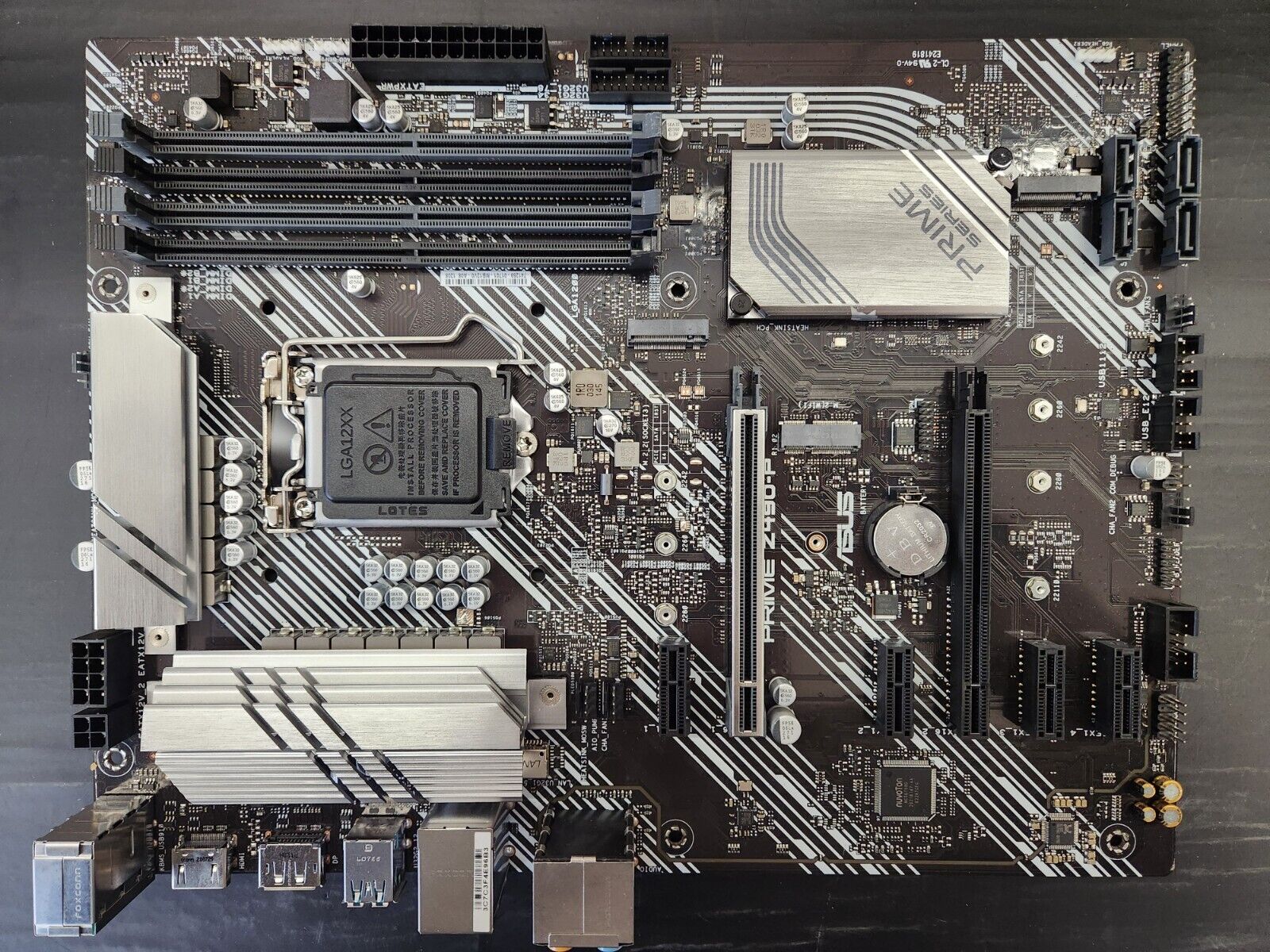 ASUS Prime Z490-P LGA 1200 Intel 10th Gen ATX Motherboard (Dual M.2, DDR4 4600)
