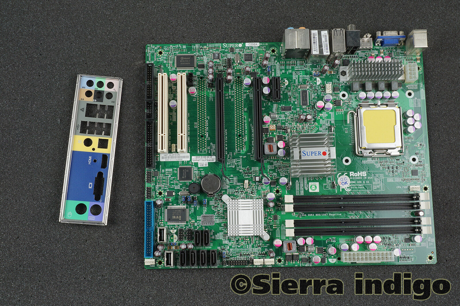 SuperMicro C2SEA Motherboard Socket 775 System Board G45T-SA(SFIS S/N)