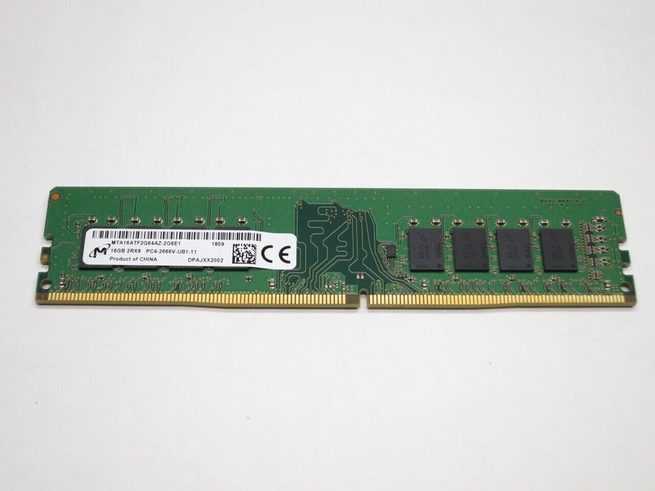 Micron 16GB (1x16GB) DDR4 2666Mhz Desktop UDIMM