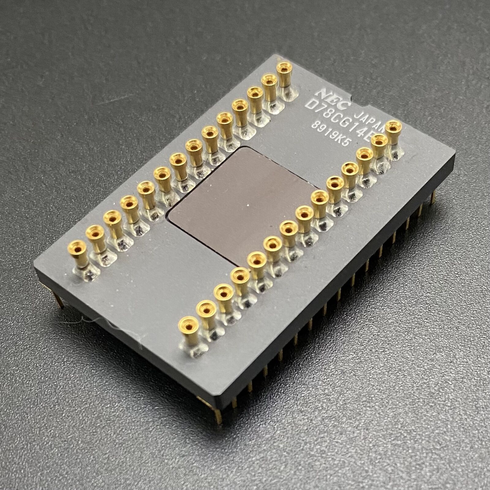 NEC D78CG14E CPU 8-Bit Microcomputer Piggyback 15MHz QUIP64 μCOM-87AD Processor