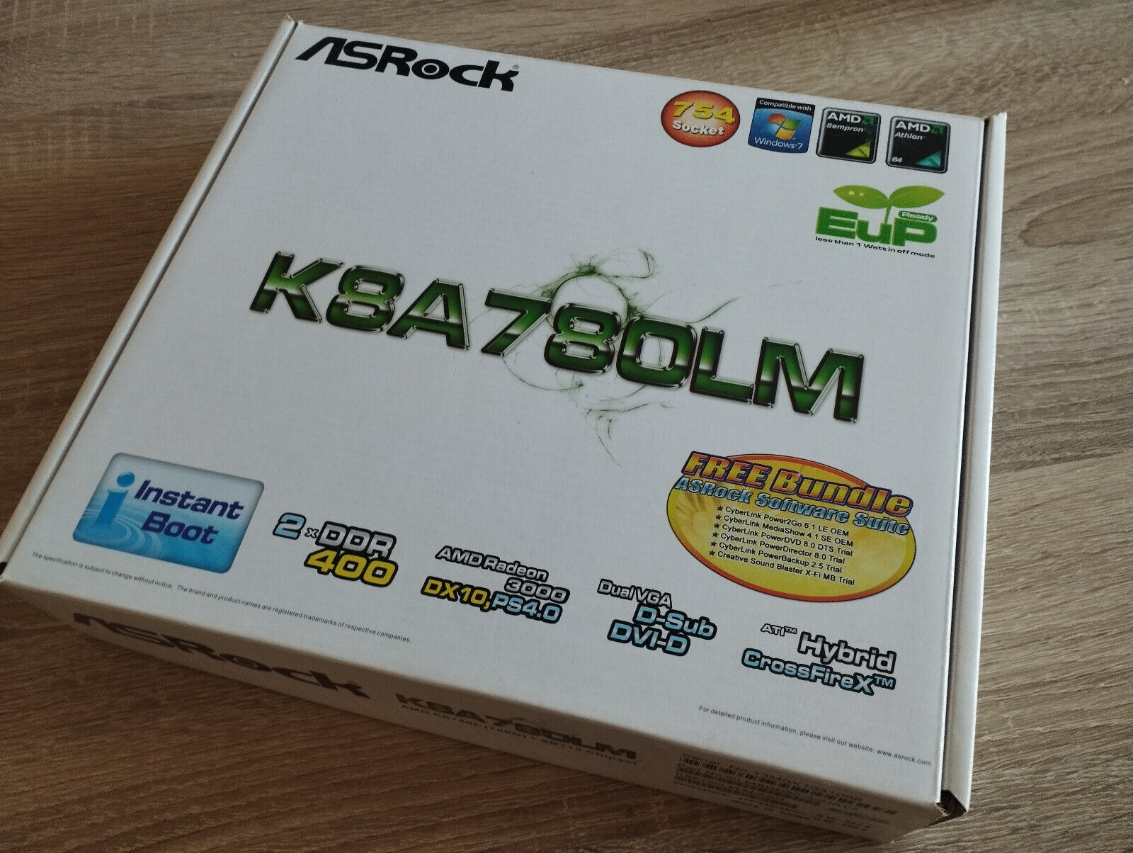 ASRock K8A780LM | New old stock