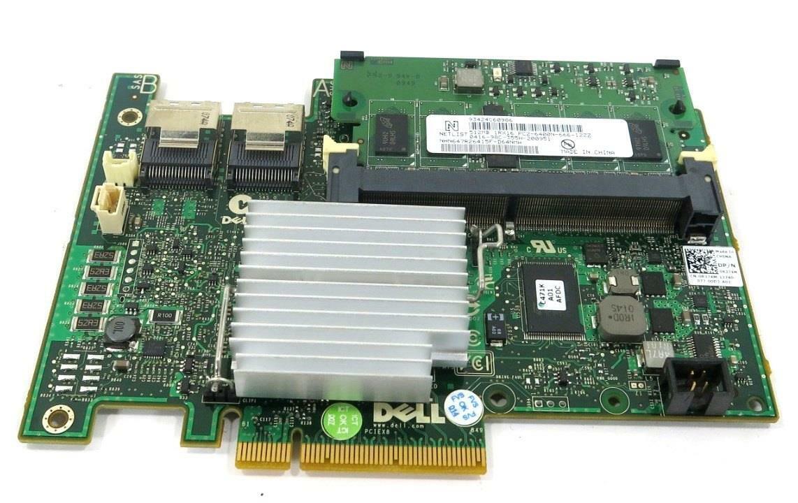 Dell 0R374M Perc H700 SAS PCI-Ex8 Raid Controller with 512MB R374M