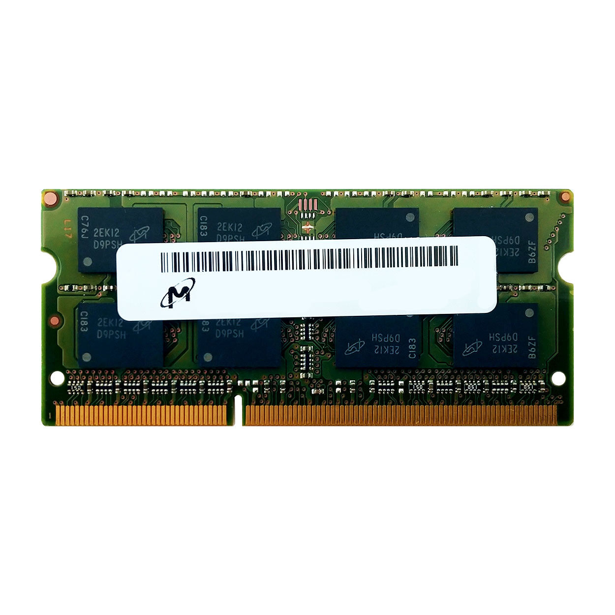 MICRON MT16KTF51264HZ-1G4 4GB 2Rx8 PC3L-10600 1333MHz 1.35V LV LAPTOP MEMORY RAM